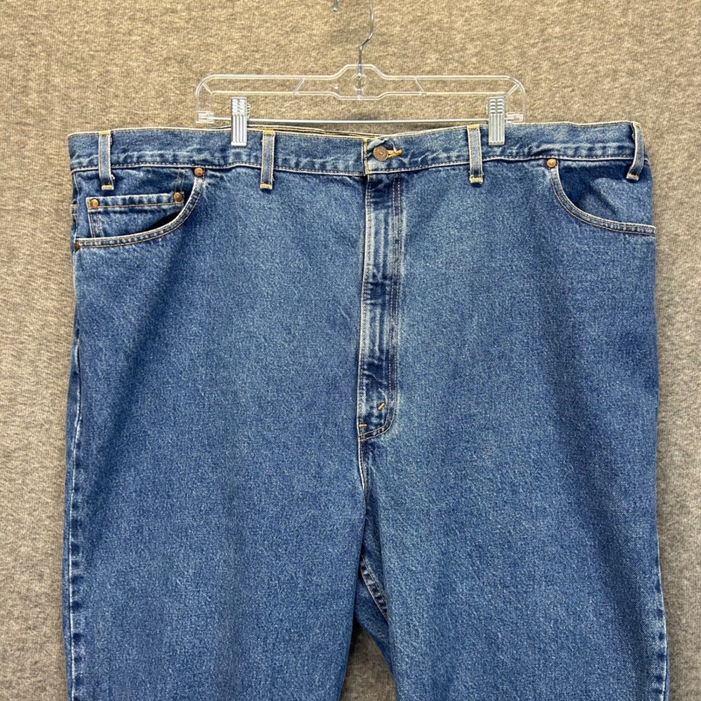 Levis 540 Relaxed Fit Blue Jeans Mens 52x30 Made in USA Vintage Denim Pants